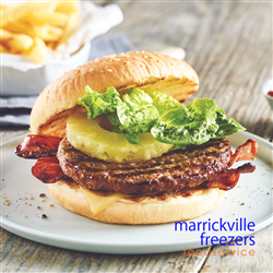 Burger Beef RAW 128x113gm BUTLERS