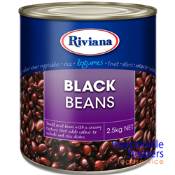 Black Beans Whole A10 RIVIANA
