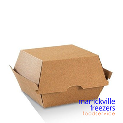 Burger Box Corrugated Brown 250 Greenmark WOW