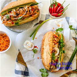 Banh Mi Rolls 45x140gr 11321 Bakers Maison