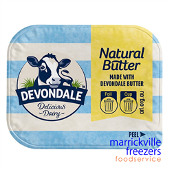 Butter Portions 200x7gr DEVONDALE