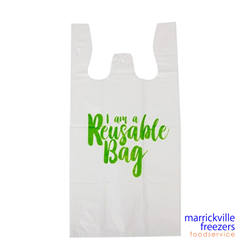 Bags Plastic Reusable Medium 100