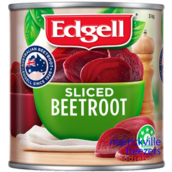 Beetroot Sliced 2.95kg EDGELL