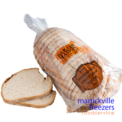 Bread Sourdough White Loaf Sliced 8x1.2kg Bakers Maison