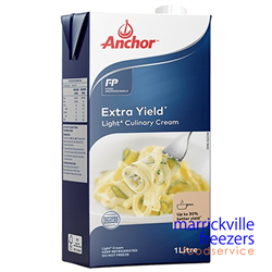 Culinary Cream Light EXTRA YIELD UHT 12x1lt ANCHOR