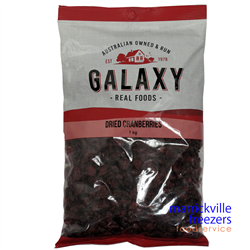 Cranberries Dried Galaxy/Trumps 1kg