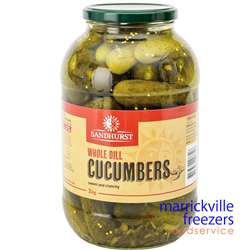 Cucumbers Dill Whole 2kg Sandhurst