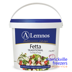 Cheese Fetta Full Cream Lemnos 2kg
