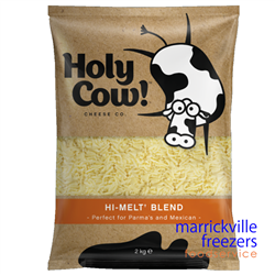 Cheese Hi Melt Blend Shredded 2kg Holy Cow