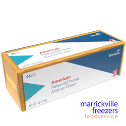 Cheese Hi Melt Burger Slice (96) 2.26kg REAL SCHREIBER