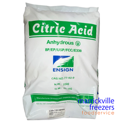 Citric Acid Powder B93 25kg