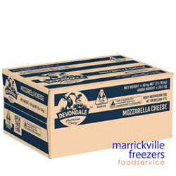 Cheese Mozzarella Block 10kg DEVONDALE