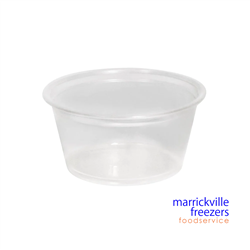 PLASTIC ROUND CLEAR CUP 2oz 100