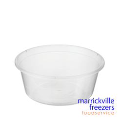 Container Plastic Round 280ml C10  100