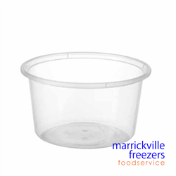 Container Plastic Round 440ml C16  50