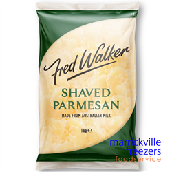 Cheese Parmesan Shaved 1kg Fred Walker