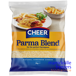 Cheese Shredded PARMA Blend 2kg CHEER
