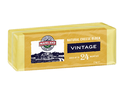 Cheese Vintage Block 2kg MAINLAND