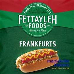 Frankfurts Beef Halal 9" Fettayleh 10x1kg