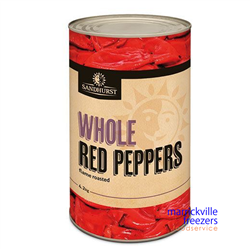 CAPSICUMS RED ROASTED WHOLE A12 4.2KG