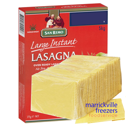 Lasagne Instant Sheets #100 SANREMO 5KG