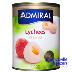 Lychees 6x565gr ADMIRAL