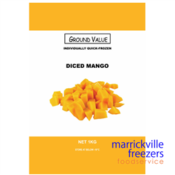 Mango Diced IQF Ground Value 1kg