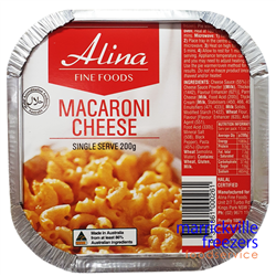 Macaroni Cheese PC 24X200gr Alina