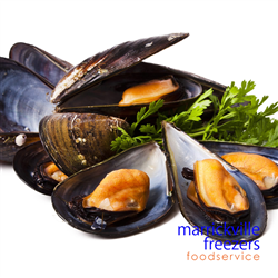 Mussel Half Shell N.Z Large 1kg Sea Products