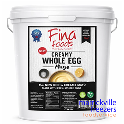 Mayonnaise Whole Egg CREAMY 20lt FINA