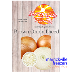 Onions Diced Brown 4x2.5kg