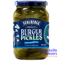 Pickles Burger 6x490gr FEHLBERGS
