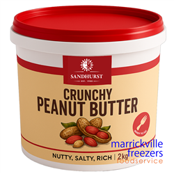 Peanut Butter Crunchy 2kg Sandhurst