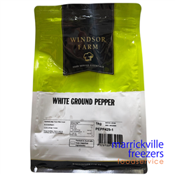 Pepper WHITE Ground 1kg Windsor Farm