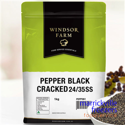 Pepper Black Cracked Fine 24/35 1kg