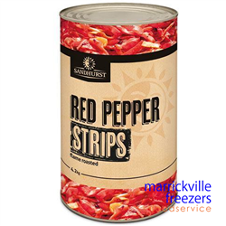 Peppers Red Roasted Strips A12 Sandhurst
