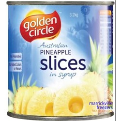 Pineapple Slices 3.2kg Golden Circle