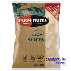 Potato Slices 5x2.5kg Farm Frites