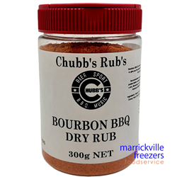 Seasoning Bourbon BBQ 10x300gr CHUBBS RUBS