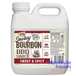 Sauce BBQ Bourbon Sweet and Spicy 2.4kg Yarra Valley