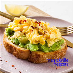 Scrambled Egg Mix (Cage) Frozen 5x2kg Sunny Queen 