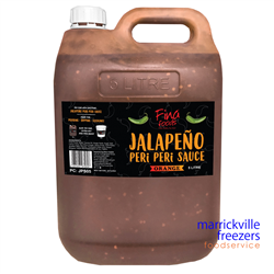 Sauce Peri Peri JALAPENO Orange 5lt FINA FOODS