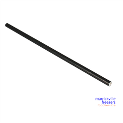 Straws Paper Black 200mm 6mm 2500 Enviro Choice