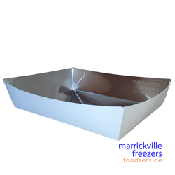 Tray Boat Silver Foil Lined MEDIUM 500