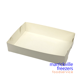 Tray Paper Cake MEDIUM 215x145x41  200pc Wise Buy