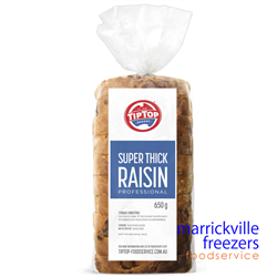 Toast Raisin Super Thick Slices 6x650g Tip Top