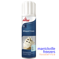 Whipped Cream Aerosol 400g Anchor