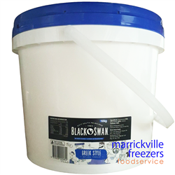 Yoghurt Greek Style Thick Black Swan 10kg