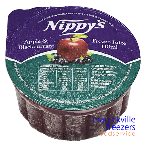 Apple Blackcurrant Juice CUPS 96x110ml NIPPYS