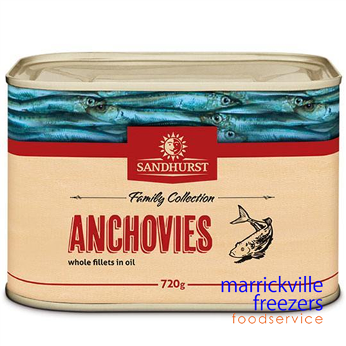 Anchovy Fillets 720gr Sandhurst